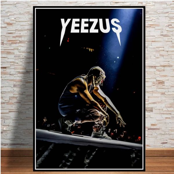 Kanye West New Home Decor Poster KWM1809