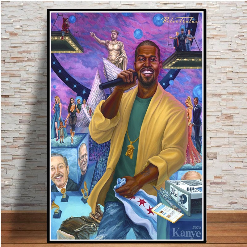 Kanye West Poster - Room Living Poster KWM1809