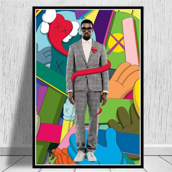 Kanye West Painting Picture Poster KWM1809
