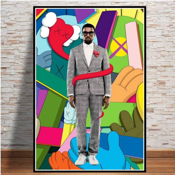 Kanye West Room Living Poster KWM1809