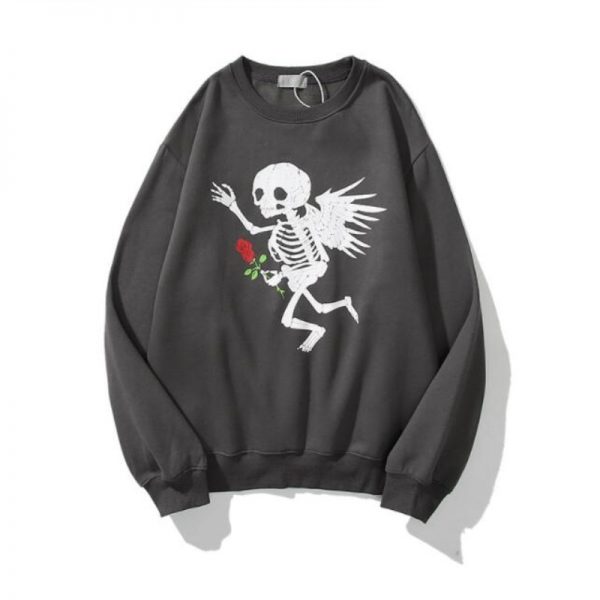 Kanye West Graffiti Hip Hop Fleece Sweatshirt Hoodies For Men/Women KWM1809
