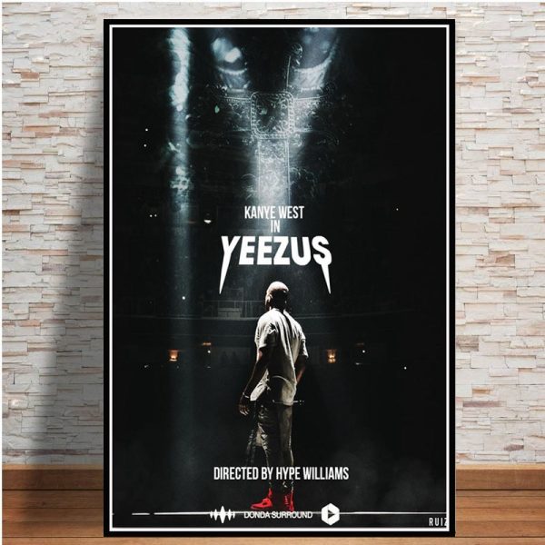 Kanye West New Home Decor Poster KWM1809