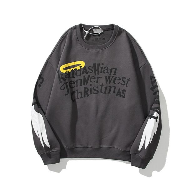 Kanye West "Kardashian Jenner west Christmas" Sweatshirts KWM1809