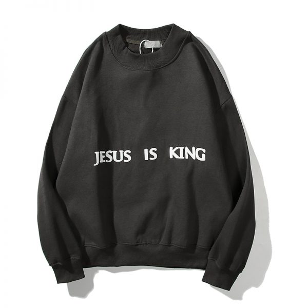 Kanye West JESUS IS KING Fleece Sweatshirt Hoodies KWM1809