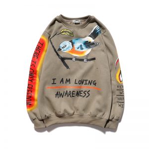 Kanye West "I Am Loving Awareness" Sweatshirts KWM1809