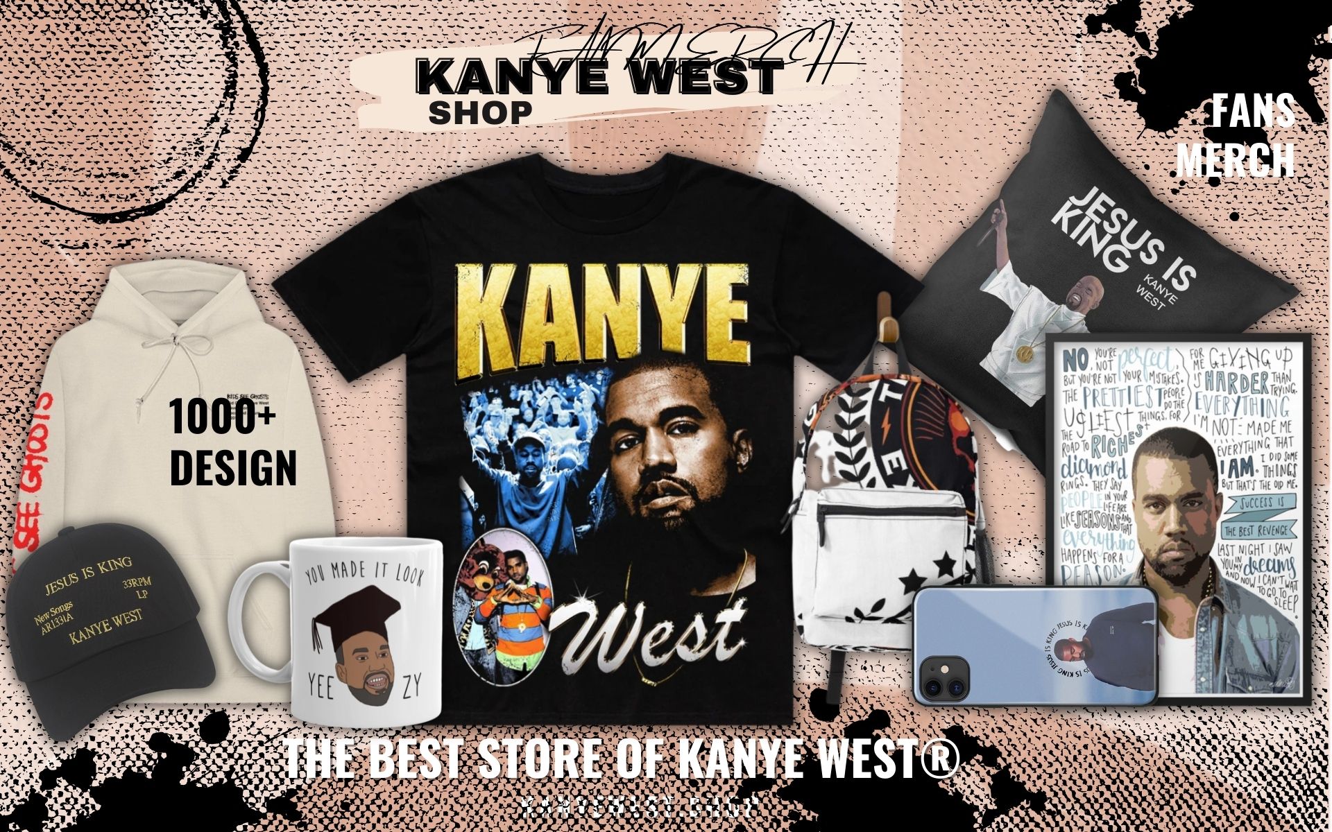 KANYE WEST Shop Web Banner - Kanye West Shop