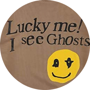 Lucky me I see ghosts Merch