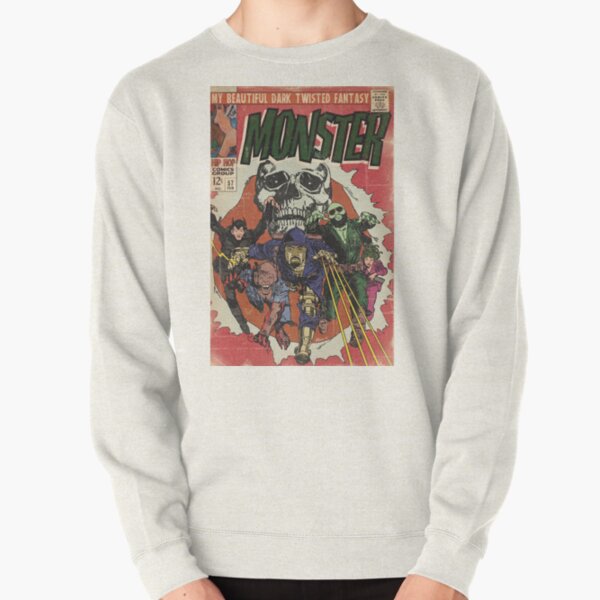 Kanye West - Monster Comic Book Parody  Pullover Sweatshirt RB1809 product Offical Kanye West Merch