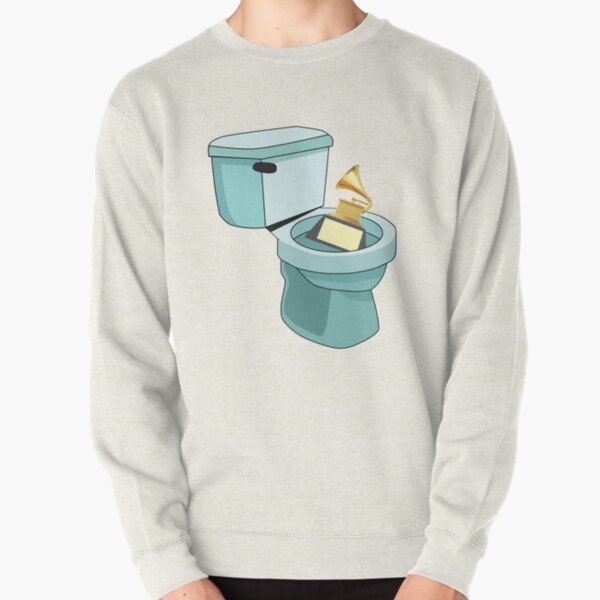 Grammy In The Toilet Kanye West Pullover Sweatshirt RB1809 product Offical Kanye West Merch