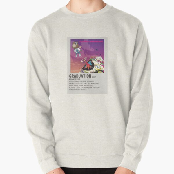 Polaroid Poster Graduation Kanye West 2007 Pullover Sweatshirt RB1809 product Offical Kanye West Merch