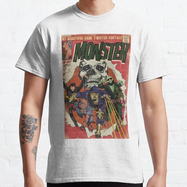 Kanye West - Monster Comic Book Parody  Classic T-Shirt RB1809 product Offical Kanye West Merch