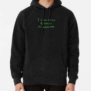 i hate being bipolar its awesome Kanye West Pullover Hoodie RB1809 product Offical Kanye West Merch