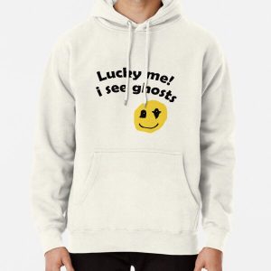 Kanye West Lucky me I see ghosts Pullover Hoodie RB1809 product Offical Kanye West Merch