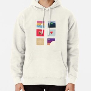Kanye West Album Covers Sticker Set Pullover Hoodie RB1809 product Offical Kanye West Merch