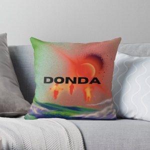 DONDA kanye west album collections Throw Pillow RB1809 product Offical Kanye West Merch