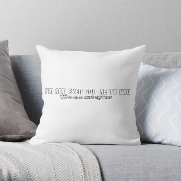 Kanye West I Love Me Quote Throw Pillow RB1809 product Offical Kanye West Merch