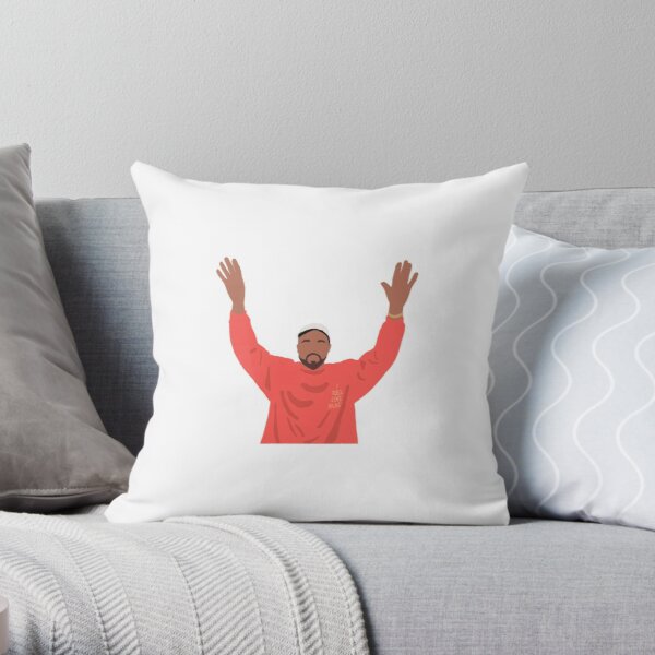 Kanye West, I feel like Pablo Throw Pillow RB1809 product Offical Kanye West Merch