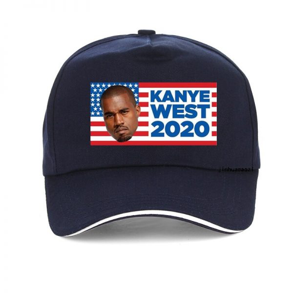 Kanye West for President 2020 Baseball Cap Fashion print Men women snapback hat gorras Funny Rap 2 - Kanye West Shop