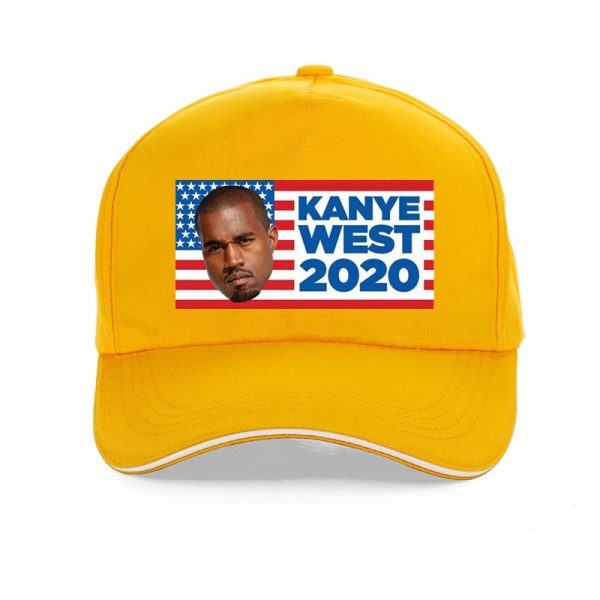 Kanye West for President 2020 Baseball Cap Fashion print Men women snapback hat gorras Funny Rap 3 - Kanye West Shop