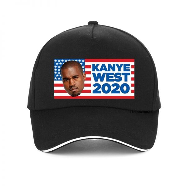Kanye West for President 2020 Baseball Cap Fashion print Men women snapback hat gorras Funny Rap - Kanye West Shop