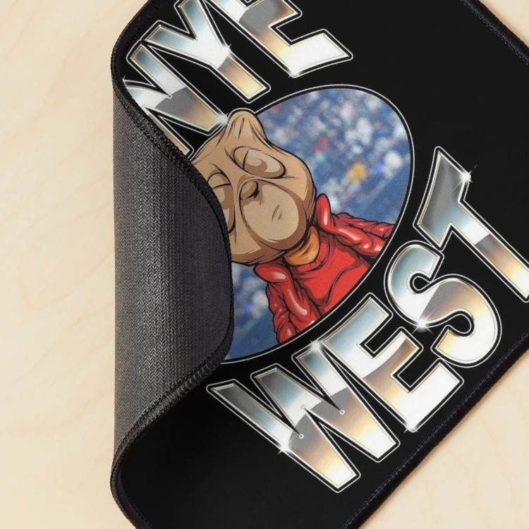 Kanye West Sandal Wood Mouse Pad 25x30cm 2 - Kanye West Shop Kanye West Sandal Wood Mouse Pad 25x30cm - Image 2