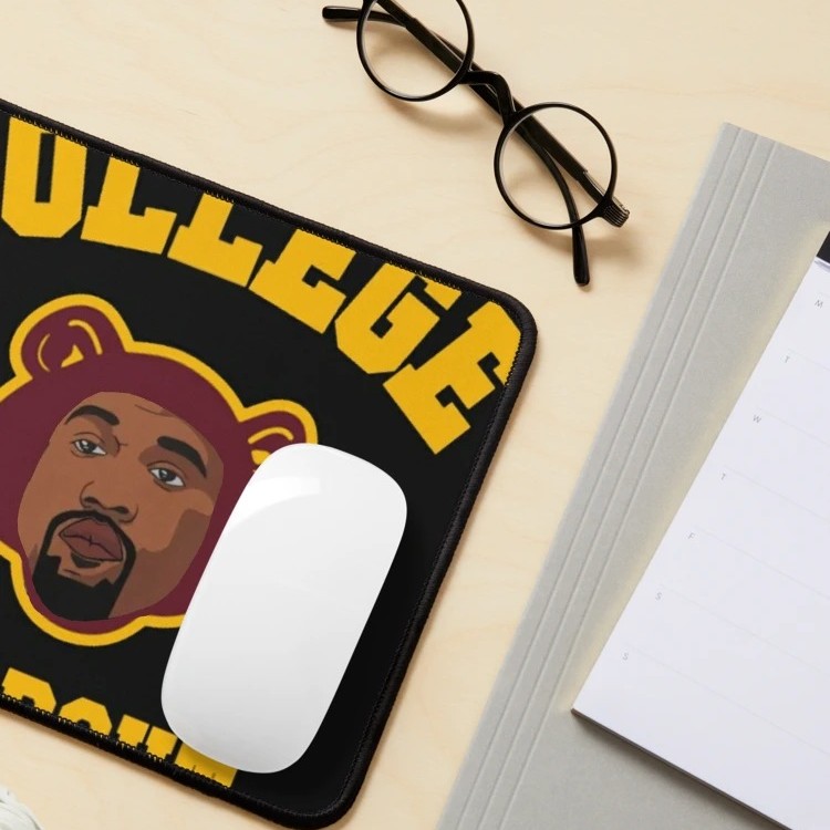 The College Drop Out Kanye West Mouse Pad 25x30cm 3 - Kanye West Shop The College Drop Out Kanye West Mouse Pad 25x30cm - Image 3