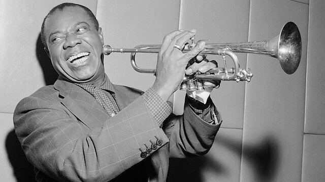 Top 10 Louis Armstrong Songs That Showcase His Genius 10 - Kanye West Shop Louis Armstrong 1955 640x360 1 - Kanye West Shop