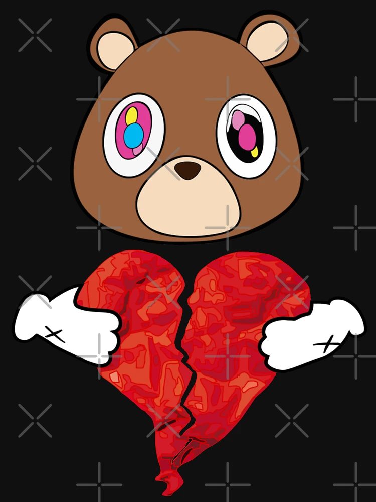 Kanye West Kanye West 808's Graduation Bear Pullover Hoodie 2 - Kanye West Shop Kanye West Kanye West 808's Graduation Bear Pullover Hoodie - Image 2