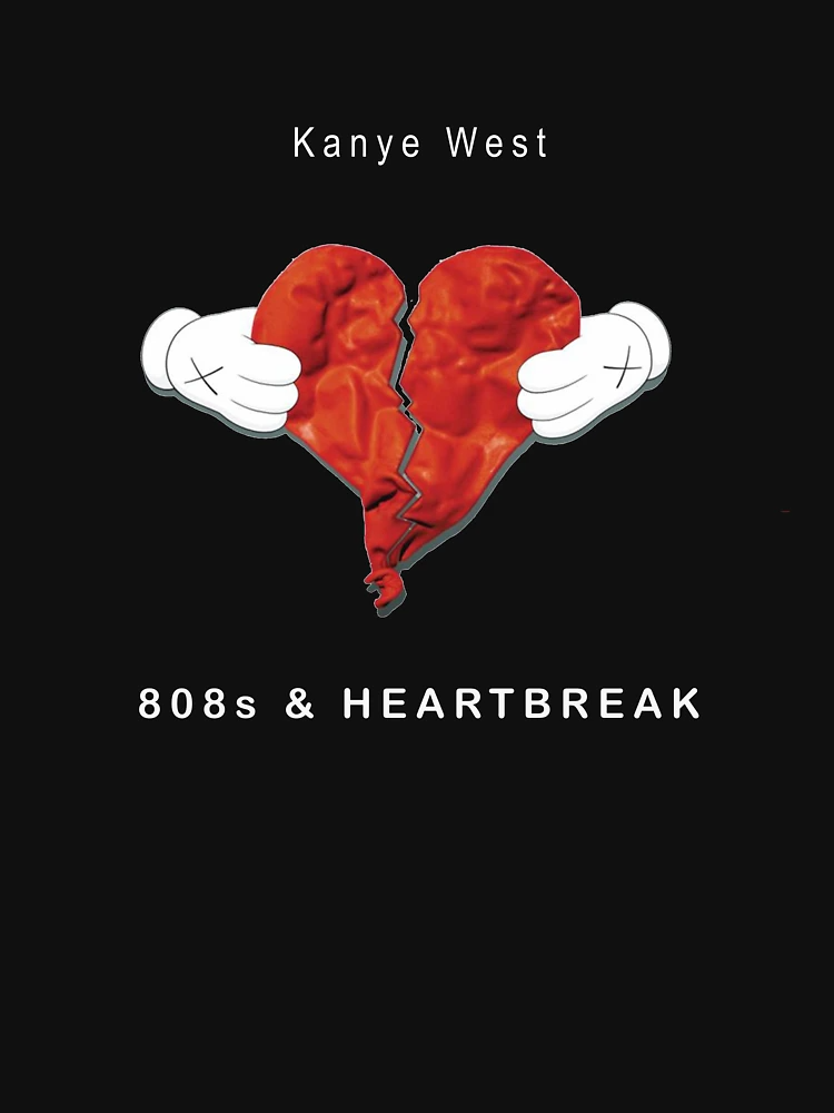 Kanye West 808s and heatrbreak Classic T-Shirt 2 - Kanye West Shop Kanye West 808s and heatrbreak Classic T-Shirt - Image 2