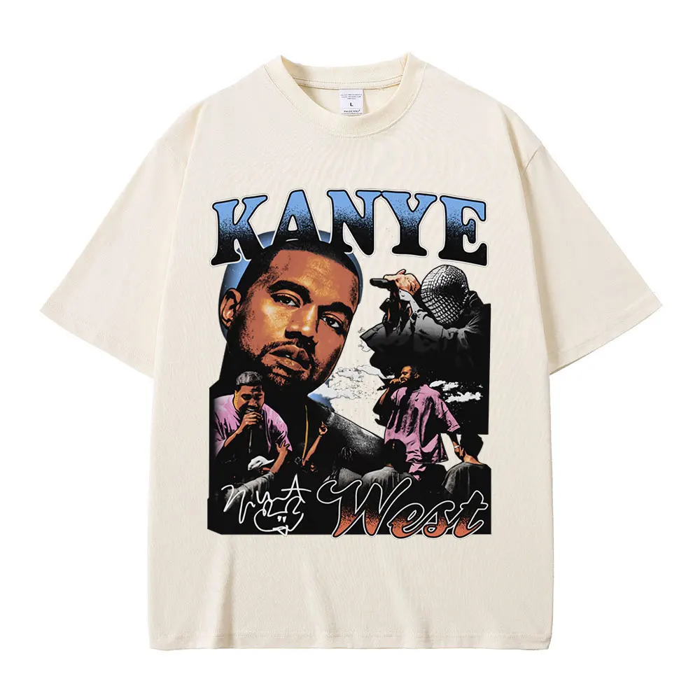 Kanye West Graphic T Shirt - Hip Hop Streetwear T-shirts 2 - Kanye West Shop Kanye West Graphic T Shirt - Hip Hop Streetwear T-shirts - Image 2