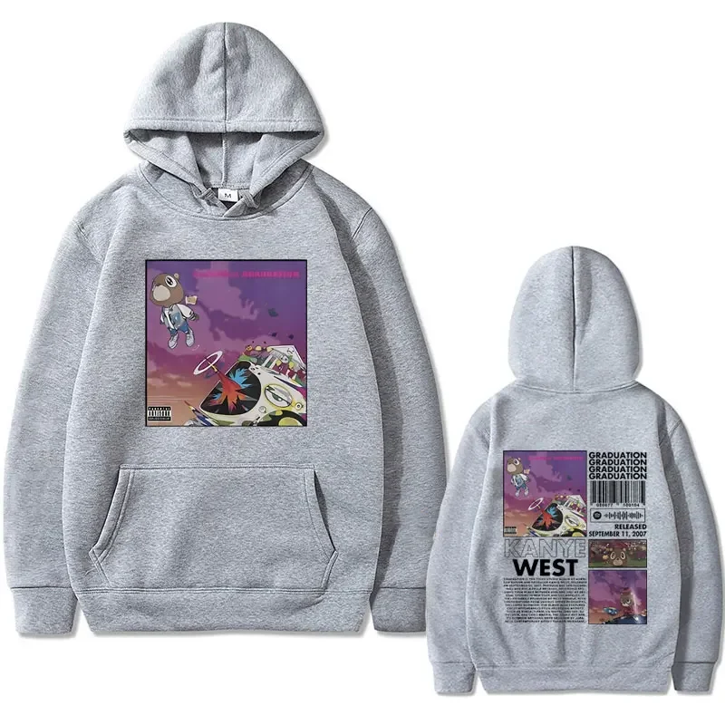 Kanye West Hoodie - Graduation Hip Hop Streetwear Hoodies 4 - Kanye West Shop Kanye West Hoodie - Graduation Hip Hop Streetwear Hoodies - Image 4