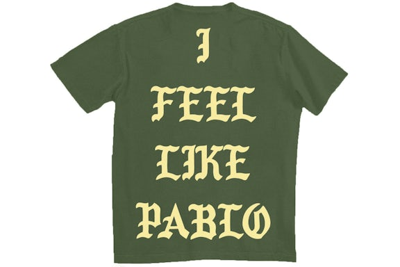 Kanye West Amsterdam Pablo Pop-Up I Feel Like Pablo T-shirt