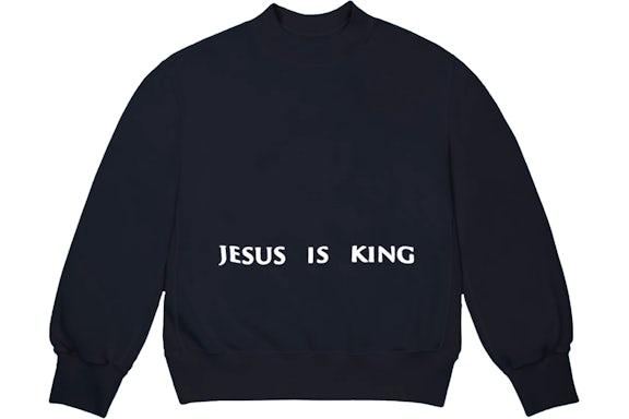Kanye West Jesus Is King Chicago Painting Crewneck