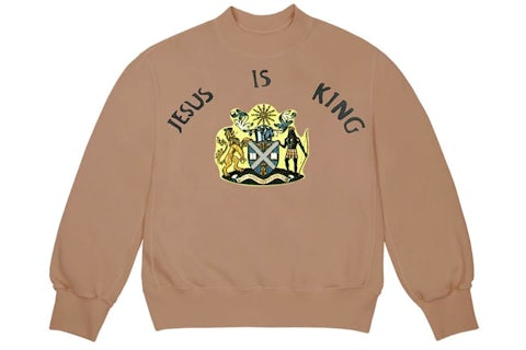 Kanye West Jesus Is King Jamaica Seal Crewneck
