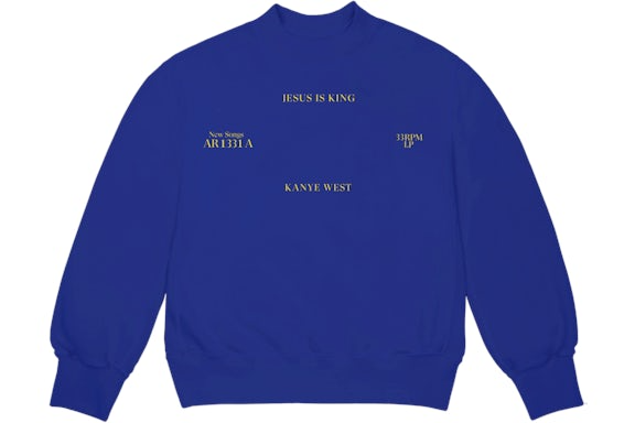 Kanye West Jesus Is King Vinyl Sweater