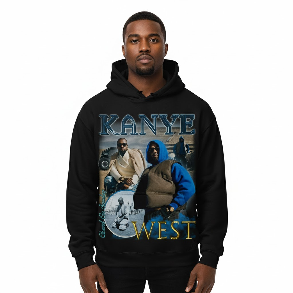 Closed On Sunday Kanye West DTNK2701 Hoodie 2 - Kanye West Shop Closed On Sunday Kanye West DTNK2701 Hoodie - Image 2